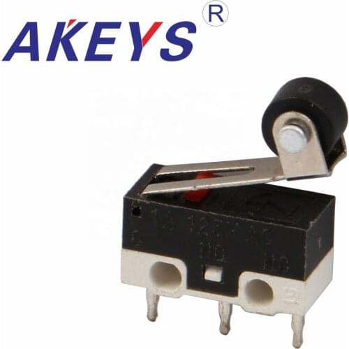 20 PCS MS-004 JL010 3pins Micro switch with roller micro mouse switch
