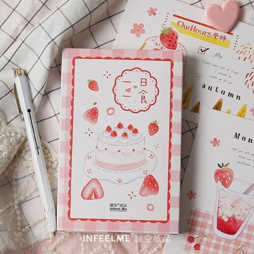 30 Sheets/Set Creative One Meal a Day Paper Postcard Greeting Card Business Gift Card Message Card