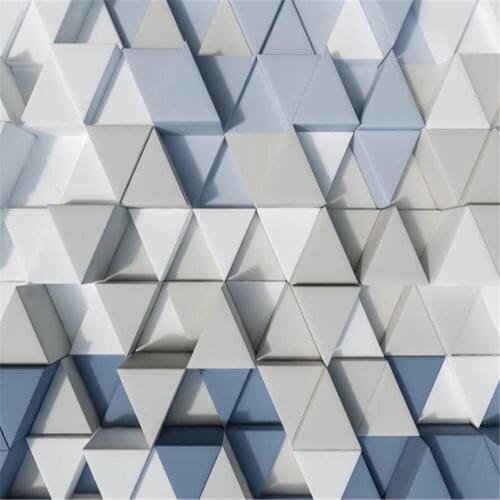 3D abstract geometric wallpapers background wall 3d murals wallpaper for living room