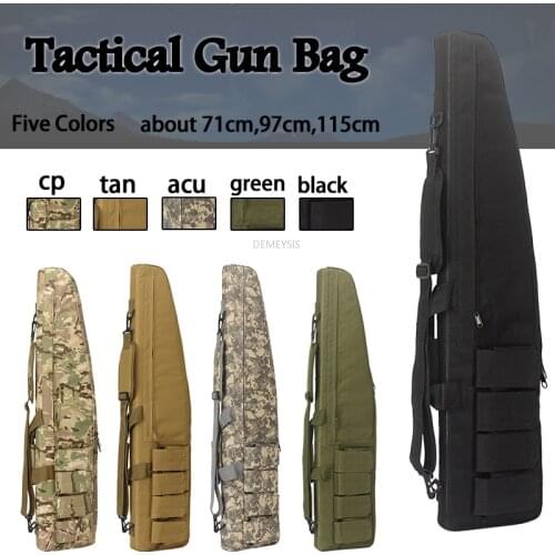 71 97 115cm Hunting Gun Bag Cushion Pad Protection Tactical Rifle Shotgun Carry Case Durable Shooting Hunting Equipment Backpack