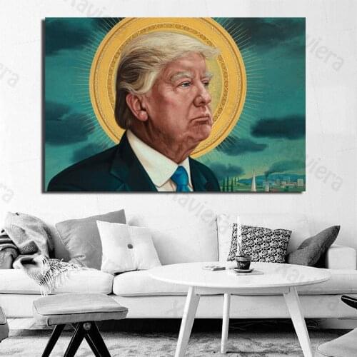 Us President Donald Trump Print Pictures On The Wall Nordic Modern Art Canvas Painting Poster Decoration Bedroom Abstract Prints