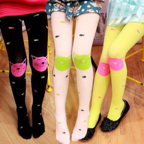 Bigsweety Printed Tights For Girls