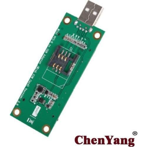 Chenyang PCI-E Wireless WWAN to USB Adapter Card with SIM Card Slot Module Testing Tools