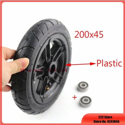 8X1 1/4 Motorcycle Electric scooter parts 200x45 Wheel with Tyre & Tube
