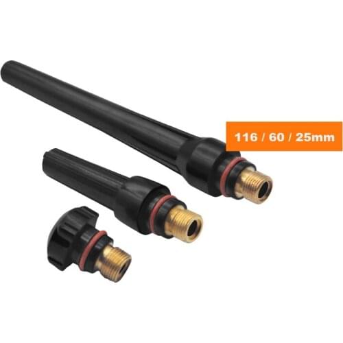 2Pcs/Lot Argon Arc Welding Gun Machine Parts Torch Long Short Pen Middle Pressure Cap Pressure Bar WP-18/WP-26/WP-17