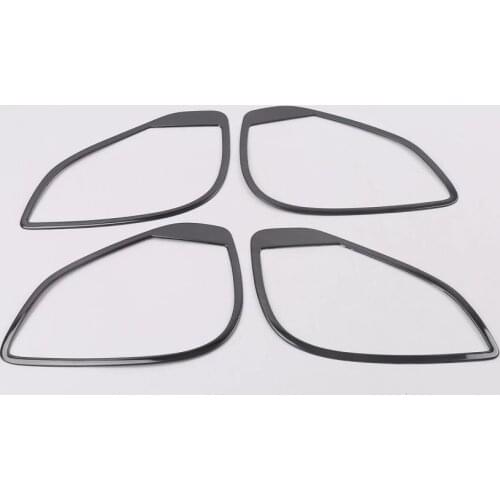 For Mitsubishi Eclipse Cross 2017 2018 2019 2020 Car Inner Door Stereo Speaker Audio Sound Decorative Frame lamp Cover Trim