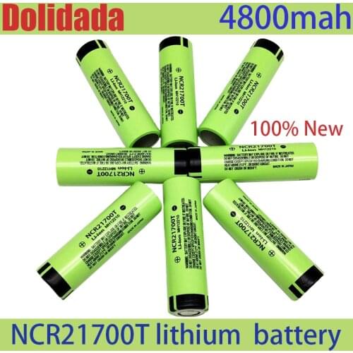 Dolidada NCR21700T lithium rechargeable battery 4800mAh 3.7 V 40A high-discharge battery high-drain Li-ion battery