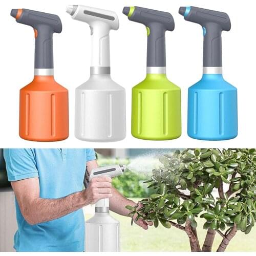 Electric Plant Spray Bottle Automatic Watering Fogger USB Garden Tool White