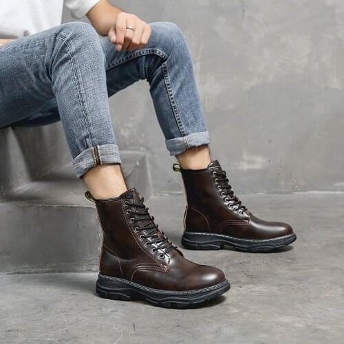 GXMHDD Men's Motorcycle Boots