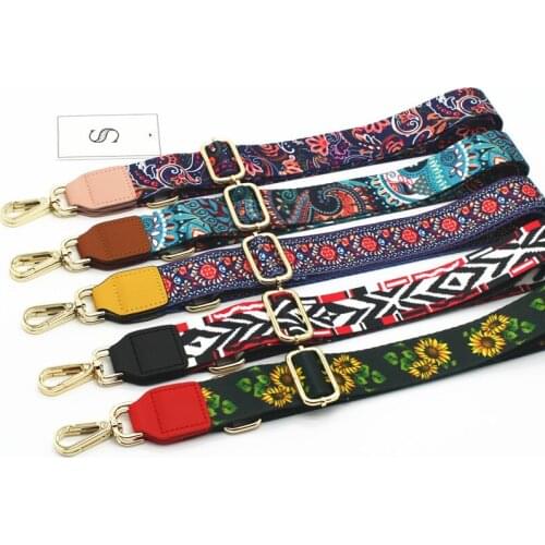 Canvas Wide Shoulder Strap Accessories Crossbody Messenger Shoulder Bags Nylon Straps New Trendy Easy Holding Handbags KZ151352