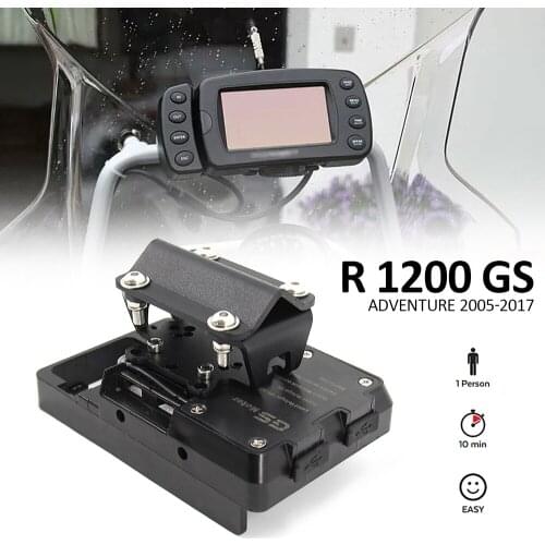 Motorcycle Mobile Phone Navigation holder Handlebar Bracket Support For BMW R 1200 GS R1200GS R1200 Adventure 2005-2012