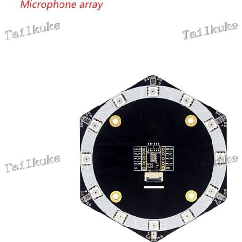 Microphone Array Module Sound Source Localization Beamforming AI Voice Recognition K210 Development Board Accessories
