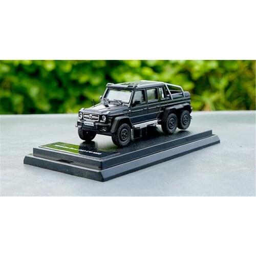 NEW 1/64 For Mercedes-Benz G-Class G500 6X6 AMG Diecast Metal Model Car Gifts Display Metal Plastic Black/White/Silver/Blue