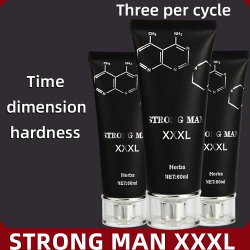 Penis Enlargement Erection Increase Growth Dick Strong Man XXXL Nourishing Ointment Men Penile Massage Extender Delay Oil 60ML