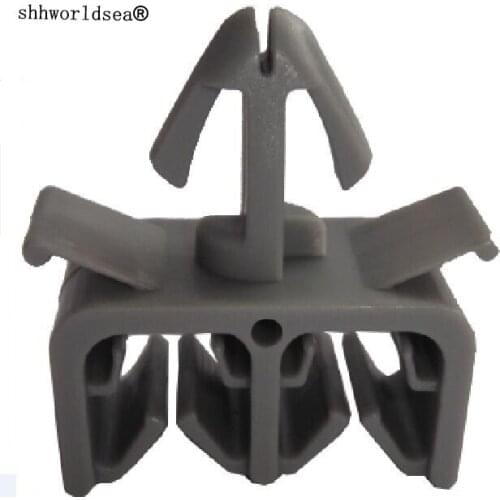 Shhworldsea 100pcs car plastic clip and fasteners routing clip for Joylong 90949-01C06