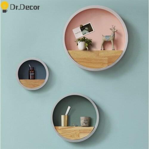 Nordic Minimalism Led Wall Lamp Acylic Material Indoor Wall Lamp Round Living Room Home Decor Makeup Bath Room Wall Sconce Lamp