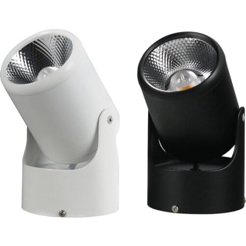 Rotatable LED Downlight 220V 110V CREE COB Spotlight 12W 14W 18W 24W Dimmable Ceiling Light 24° Beam Angle Indoor Lighting