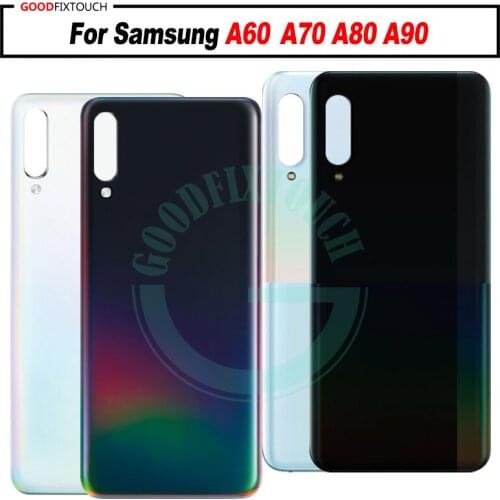 High quality For Samsung A60 A70 A80 A90 Battery Cover Back Battery Cover Door Rear Glass Housing Case
