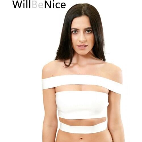 WillBeNice Women's Off Shoulder Tops