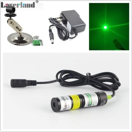 10set 1875 532nm 10mW 20mW 30mW 50mW Dot Green Laser Module Diode Locator for Wood Fabric Cutting Cutter Adapter Mount