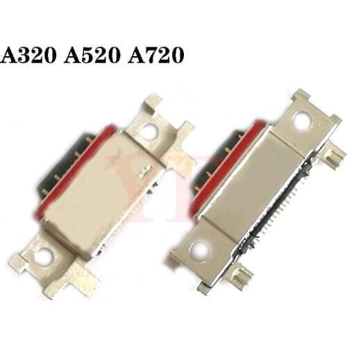 10pcs/Lot USB Charging Charge Port Dock Socket Connector For Samsung Galaxy A3 A5 A7 2017 A320 A520 A720