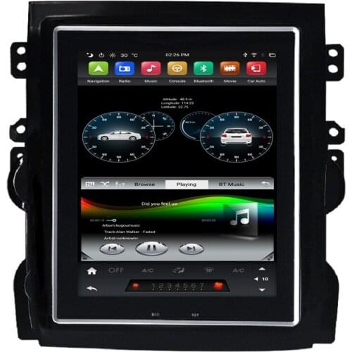 1024*768 IPS Tesla Style 9.7" PX6 Android 9.0 Car Radio DVD GPS WIFI for Chevrolet Malibu 2010 2011 2012 2013 2014