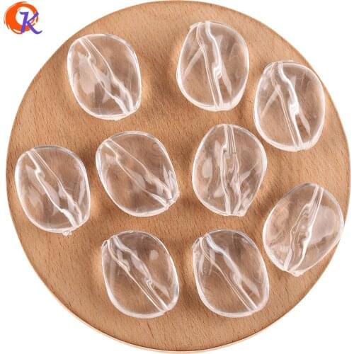Cordial Design 21x26mm 118Pcs Jewelry Accessories/Acrylic Beads/DIY Making/Irregular Shape/Hand Made/Clear Bead/Earring Findings