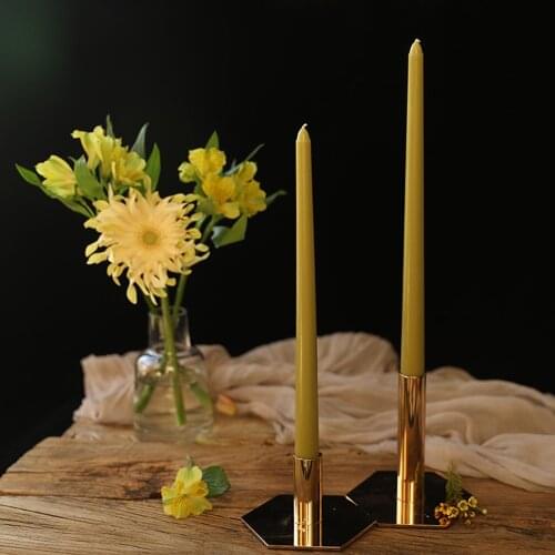 4 Pcs Wax Candles Wedding Decoration Blanche Bougies D Coratives Velas Bar Long Pillar Candles Making Stick Candle Bougies