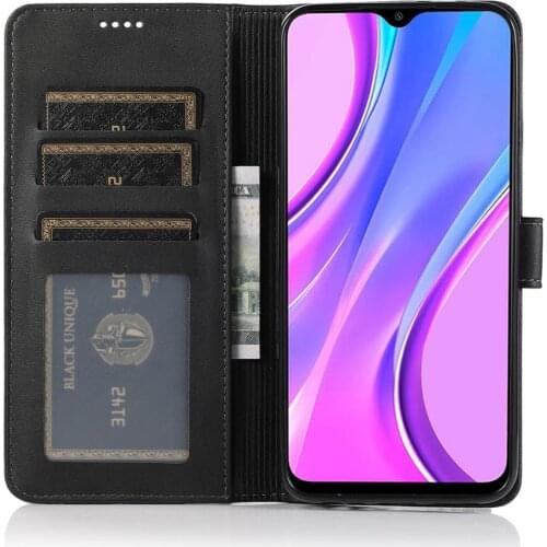 Redmi 9 9A 9C Cover Case Flip Wallet Magnetic Closure Stand Leather Phone Bag for Xiaomi Redmi 9 A C Xiaomi Luxury Case Coque