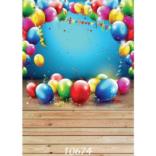 Children Photographic Backgrounds Baby Birthday Party Photo Backdrops Cloth Vinyl Background For Photo Studio Fundo Fotografia