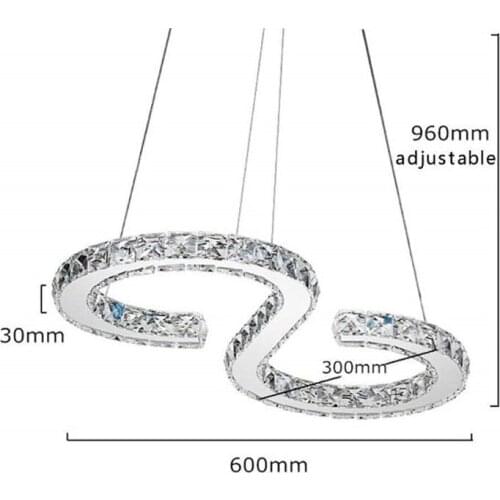 Nordic glass ball black pendant lamp lampes suspendues luzes de teto living room decoration