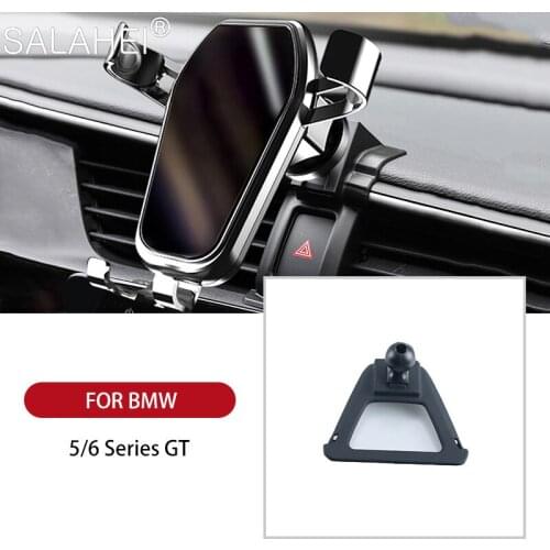 GPS Gravity Car Bracket Air Vent Stand Holder Mobile Phone Stand Holder For BMW 3 4 5 6 7 Series 3GT Car Styling Accessories