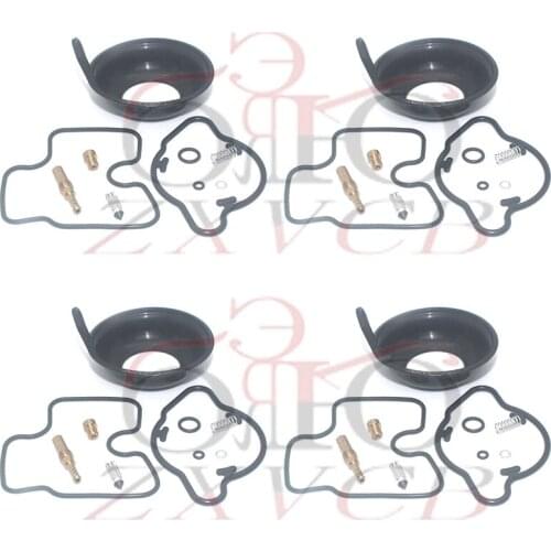 4 set for VFR750F 1994-1997 VFR750 R Motorcycle carburetor repair kit plunger diaphragm