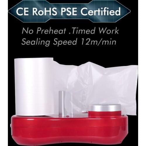 EA160 Production Machine Air Bubbl Film Inflator Automatic Air Pillow Voidfill Machine Cushion Bubble Maker