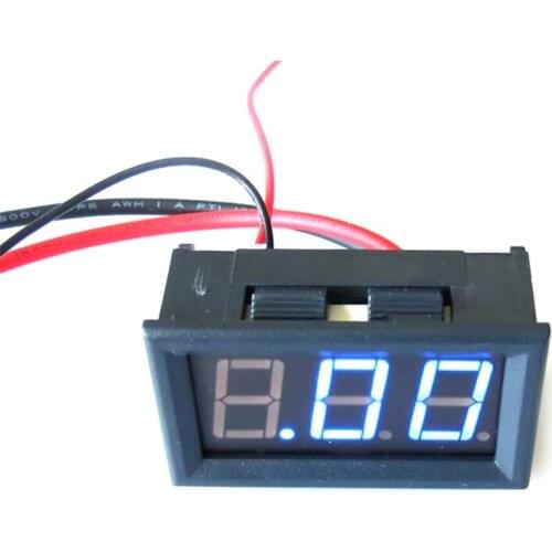 Mini Digital Ammeter DC 4.5~30V 10A Panel Amp Current Meter Tester Detector LED Display