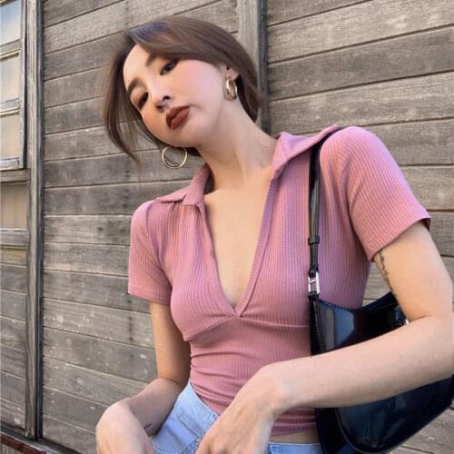 MOYISU Women's Cropped T-shirts