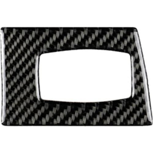 Fit For BMW Old 3 Series E90/E92 Real Carbon Fiber One-key Start Decoration Sticker Ignition Switch Keyhole Car