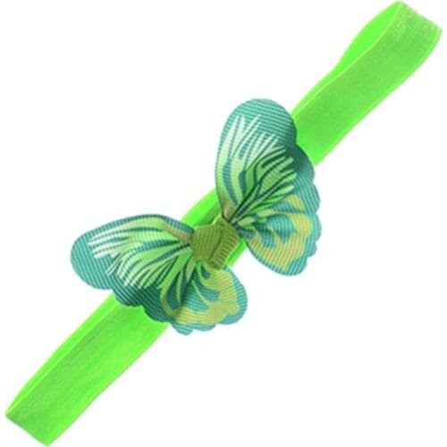 10pcs Baby Headband Newborn Hair Band Butterfly Girls Infant Princess Headdress Q1FE