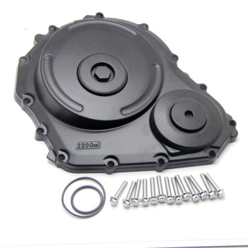 Right Black Aluminum Stator Engine Clutch Cover F Suzuki GSXR600/750 2006 2007 2008 2009 2010 2011 2012 2013 2014 2015 2016 2017
