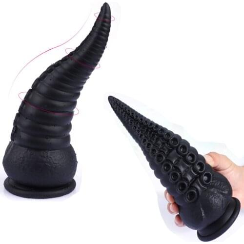 Tentacle Anal Plug Python Octopus Big Penis Sucker Dildo Prostate Massage Anal Dilator Vaginal Stimulator Man Woman Gay Sex Toy