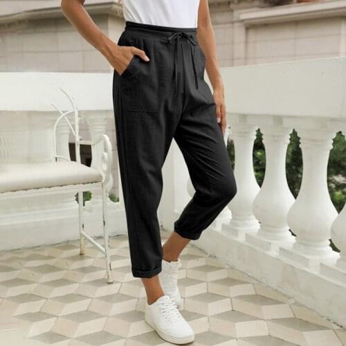 SHUJIN Women's Straight Trousers