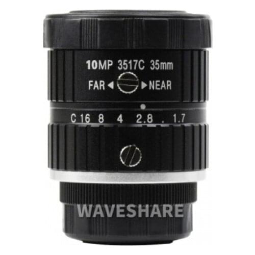 35mm Telephoto Lens for Raspberry Pi High Quality Camera