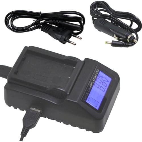 Doscing EN-EL9 EN EL9 EN-EL9a EN EL9a EL9a LCD Fast Travel Camera Battery Charger for Nikon EN-EL9a D40 D60 D40X D5000 D3000