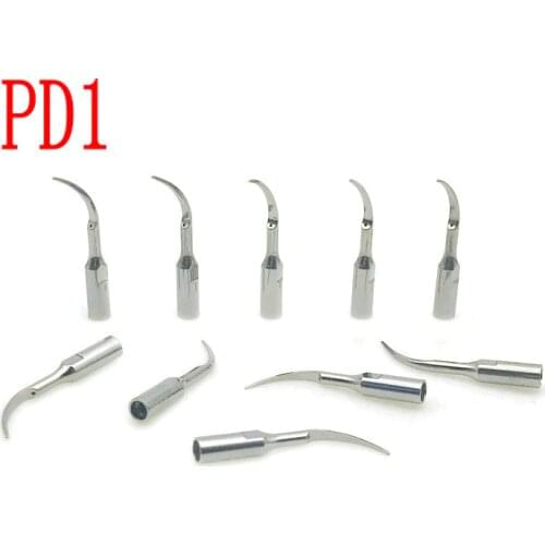 10pcs Dental Scaler Perio Tips PD1 In Teeth Whitening for SATELEC,DTE Handpiece