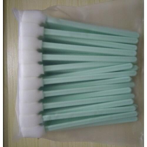 1000 pcs Clean Swab (Sponge stick) for Large format Inkjet Printer for Solvent DX4 DX5 Print Head Swap