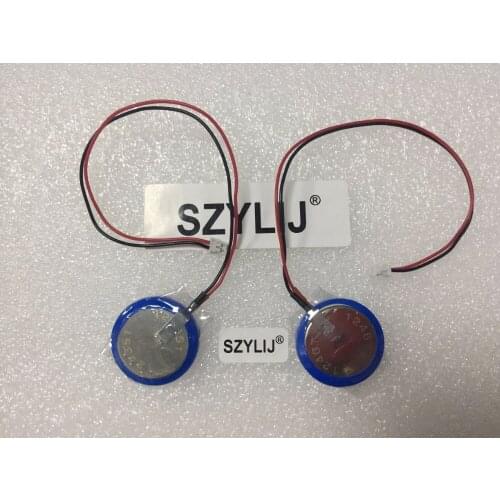 2pcs/lote,CR2450HR 3V button battery high-temperature button battery with plug thread