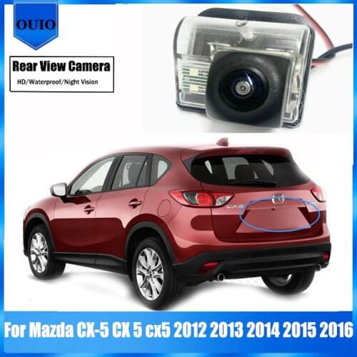 Car Rear View Reverse Back Up Parking Camera For Mazda CX-5 CX 5 cx5 2012 2013 2014 2015 2016 Night Vision Waterproof Camera