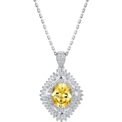 Brilliant Crystal Red Water Drop Pendant Necklaces Female Choker Accessories Fashion Lady Chain Necklaces Women Bijou