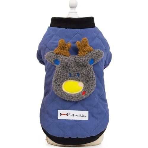 Cotton Thinker Jacket Coat Costumes Hoodies Winter Pet Dog Clothes Ropa Yorkshire Terrier Small Medium Puppy Dogs Chihuahua