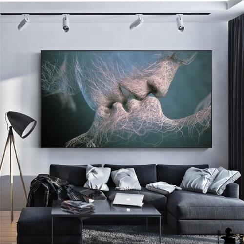 Canvas Painting 3D German Adam Martinakiss Oil Painting Abstract Art Wall Pictures for Living Room Draw Core Frameless Mirrors
